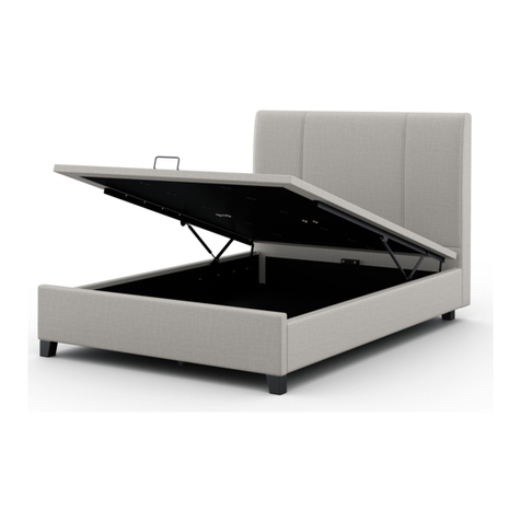 feather&black Lymington Ottoman Bed Double quick start guide feather&black Lymington Ottoman Bed Double quick start guide