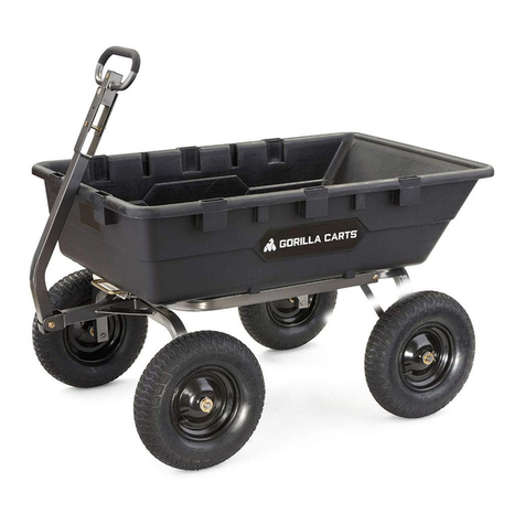 Gorilla Carts GOR10-16 quick start guide