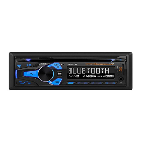 Dual DC207BT Operating instructions
