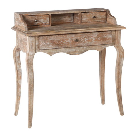 feather&black Sienna Dressing Table Assembly instructions