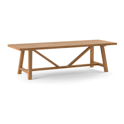 BROSA Shamal Coffee Table User manual BROSA Shamal Coffee Table User manual