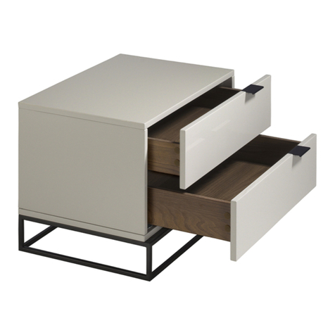 BROSA Tallinn Bedside Table Assembly guide BROSA Tallinn Bedside Table Assembly guide