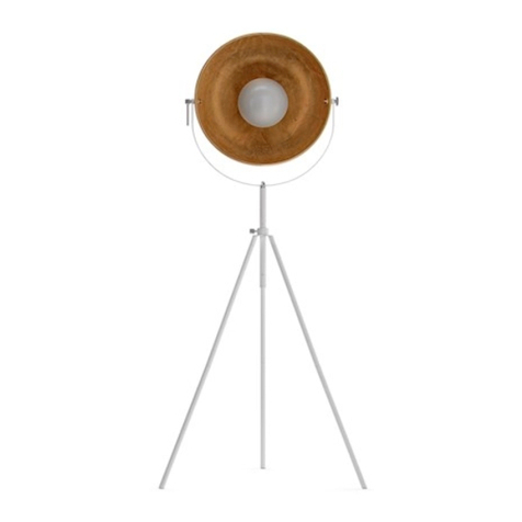 BROSA Indus Floor Lamp Large Assembly guide