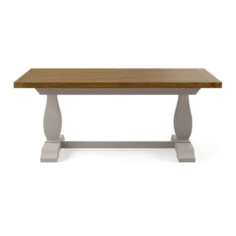 BROSA Baker Dining Table User manual