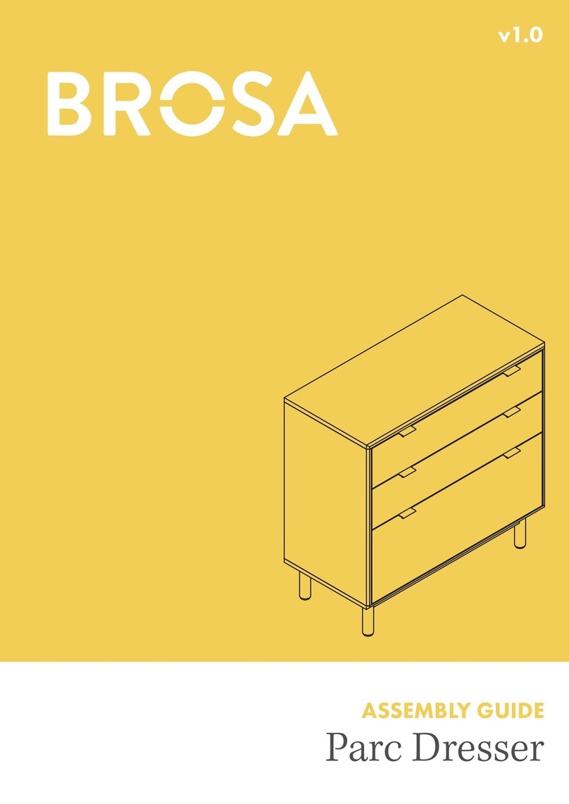 BROSA Parc Dresser User manual BROSA Parc Dresser User manual
