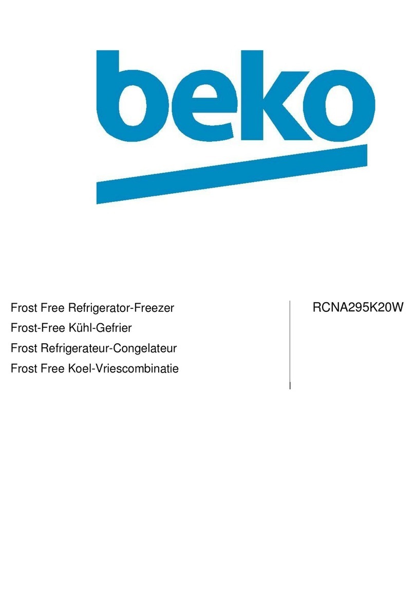 Beko RCNA295K20W User manual