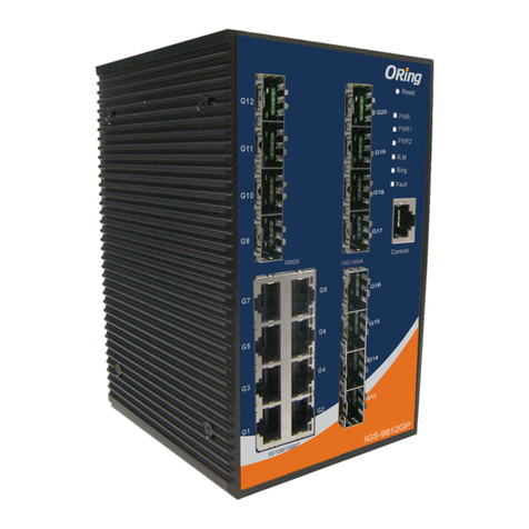ORiNG IGS-9844GPFX Series User manual