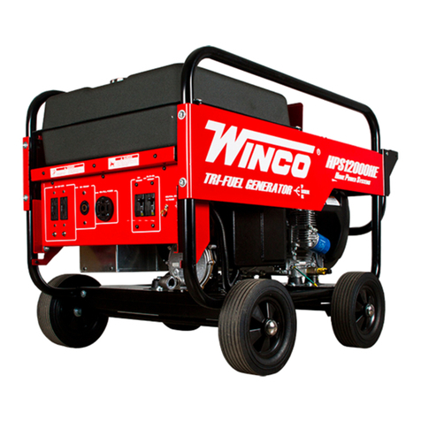 Winco HPS12000HE-03/B Setup guide