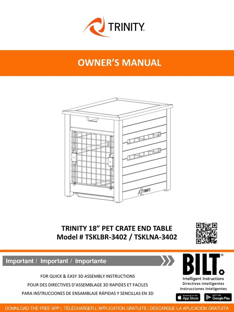 Trinity BILT TSKLBR-3402 owner's manual