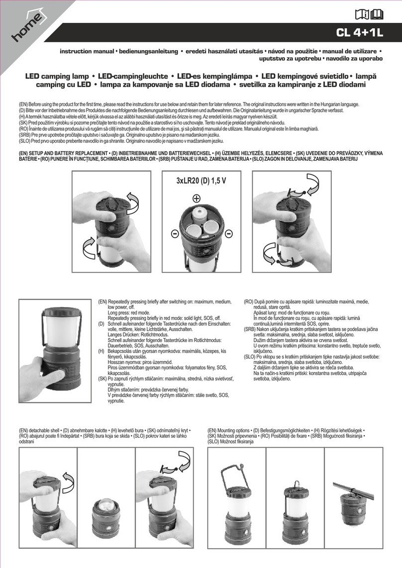 Home CL4+1L instruction manual
