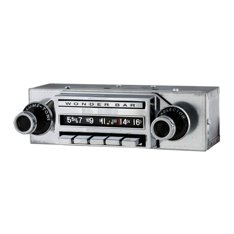 Antique Automobile Radio 402201B User manual