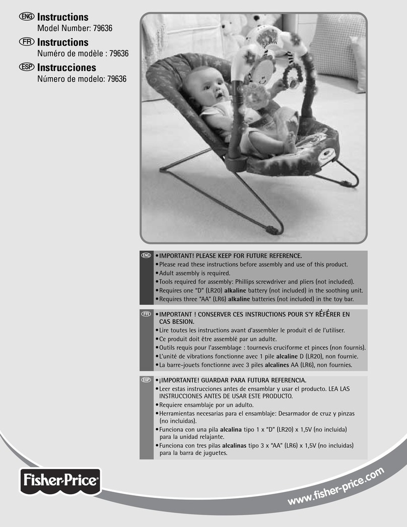 Fisher-Price 79636 User manual