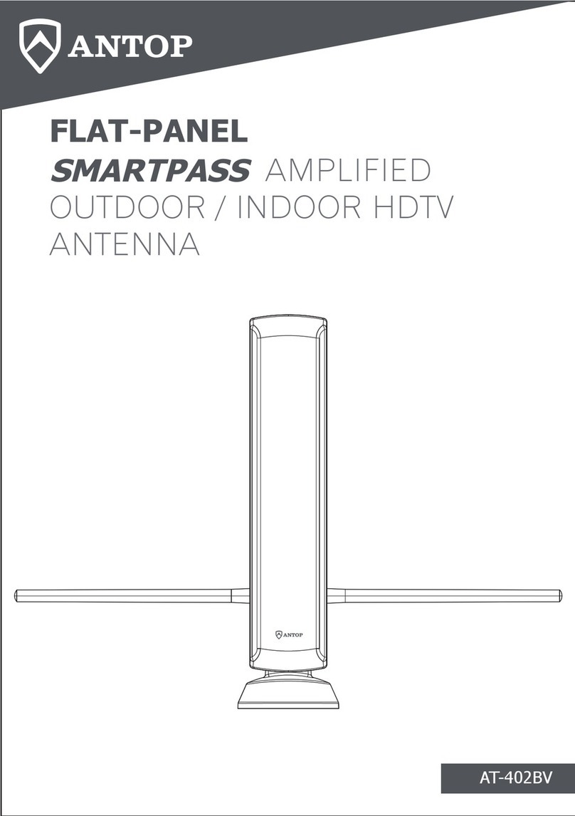 Antop FLAT-PANEL SMARTPASS AT-402BV instructions