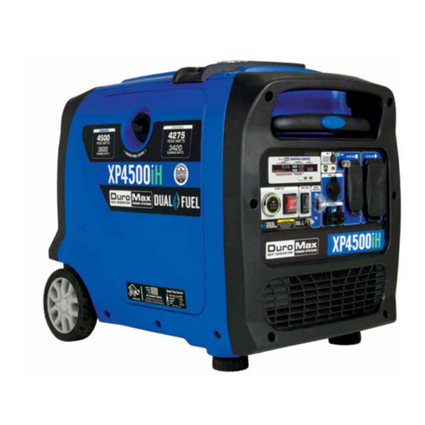 DUROMAX DUAL FUEL XP4500IH user manual
