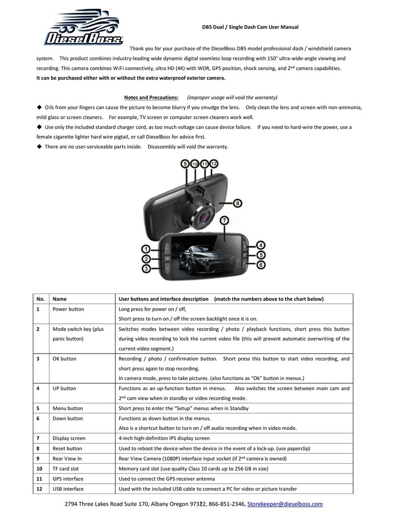 DieselBoss DB5 Dual user manual