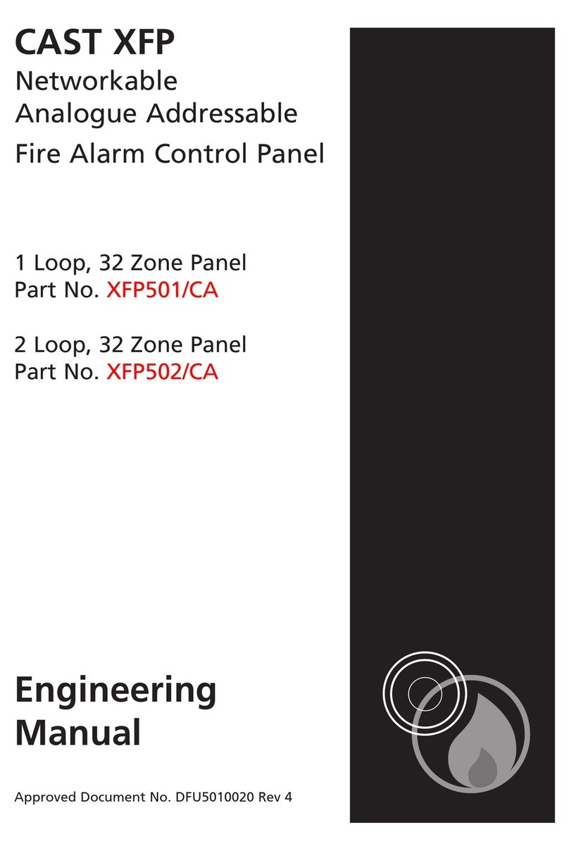 C-TEC CAST XFP Installation and operation manual