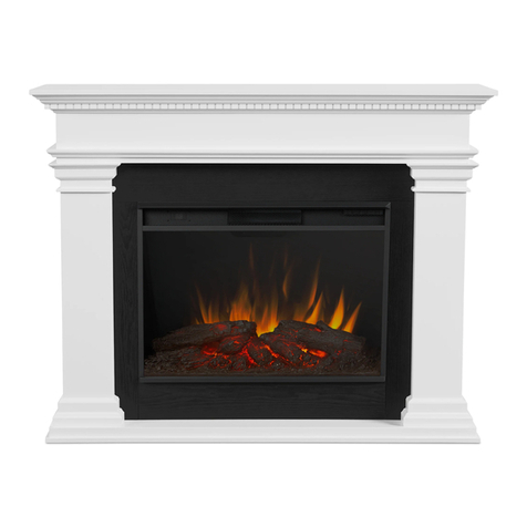 RealFlame Mantel 8090E User manual RealFlame Mantel 8090E User manual