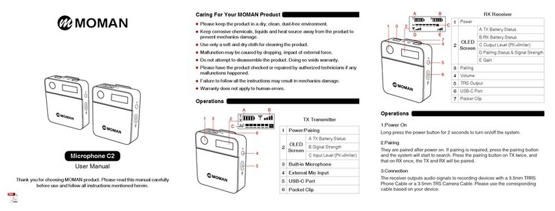Moman C2 user manual