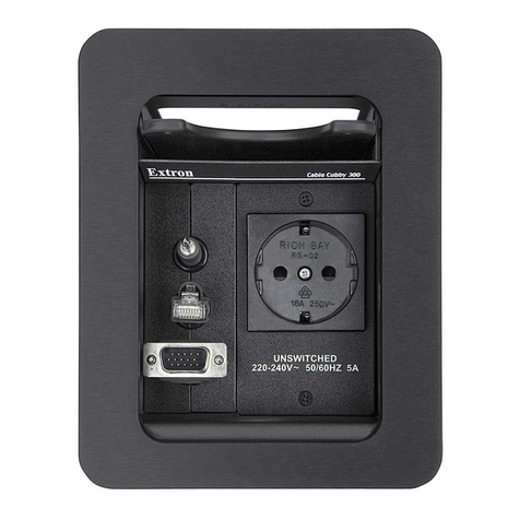 Extron electronics Cable Cubby 300S User manual