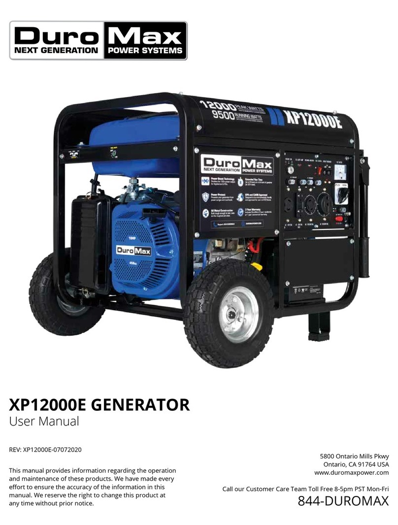 DUROMAX XP12000E User manual