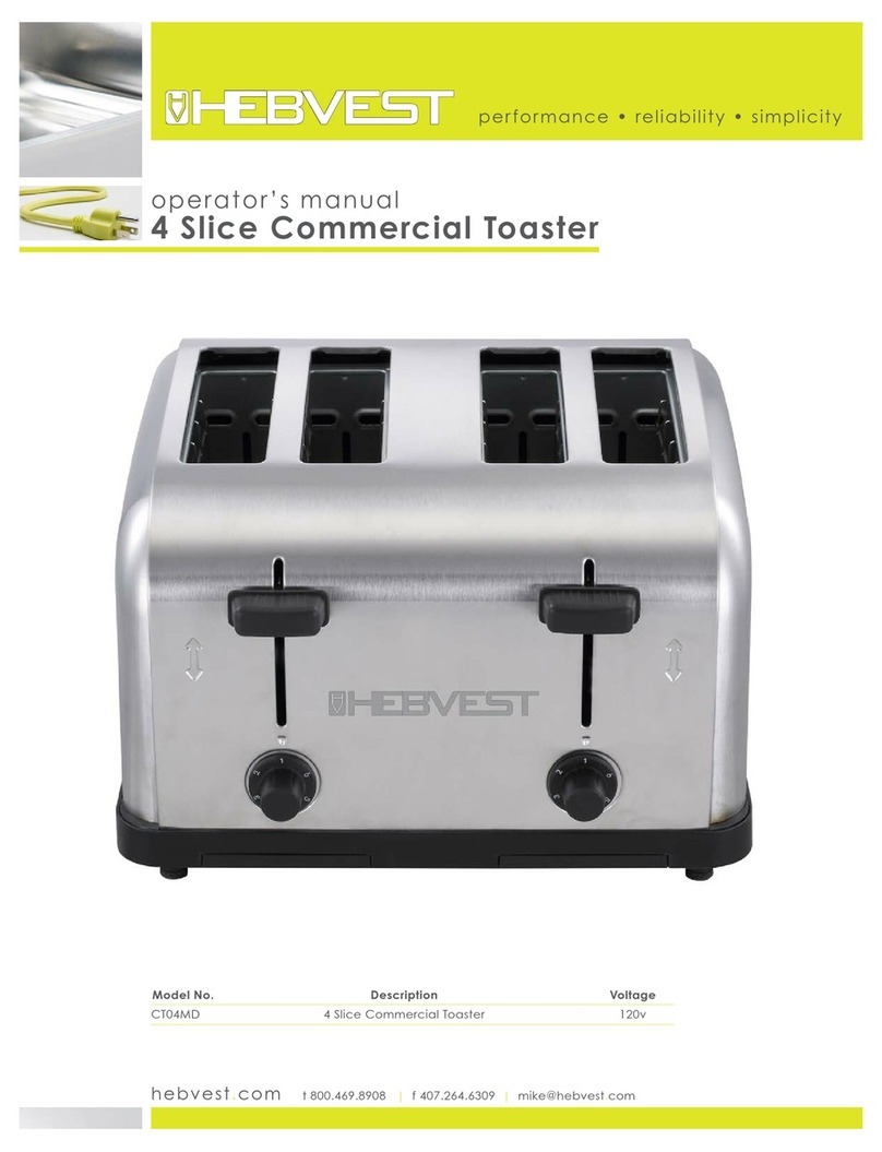 hebvest CT04MD Operator's manual