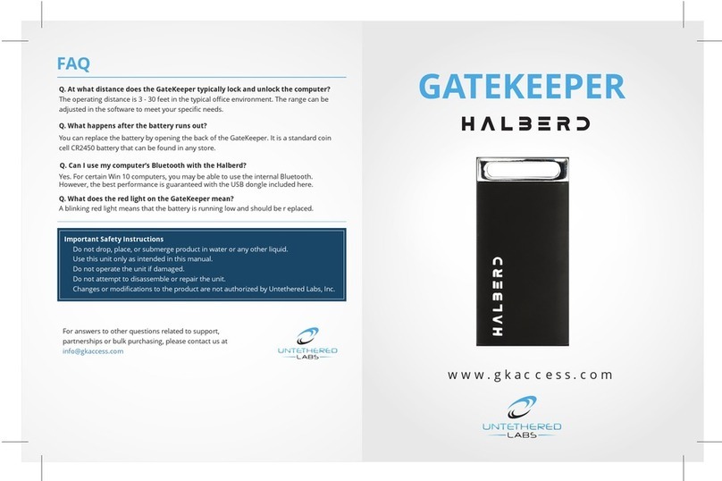 Untethered Labs GATEKEEPER HALBERD Installation guide