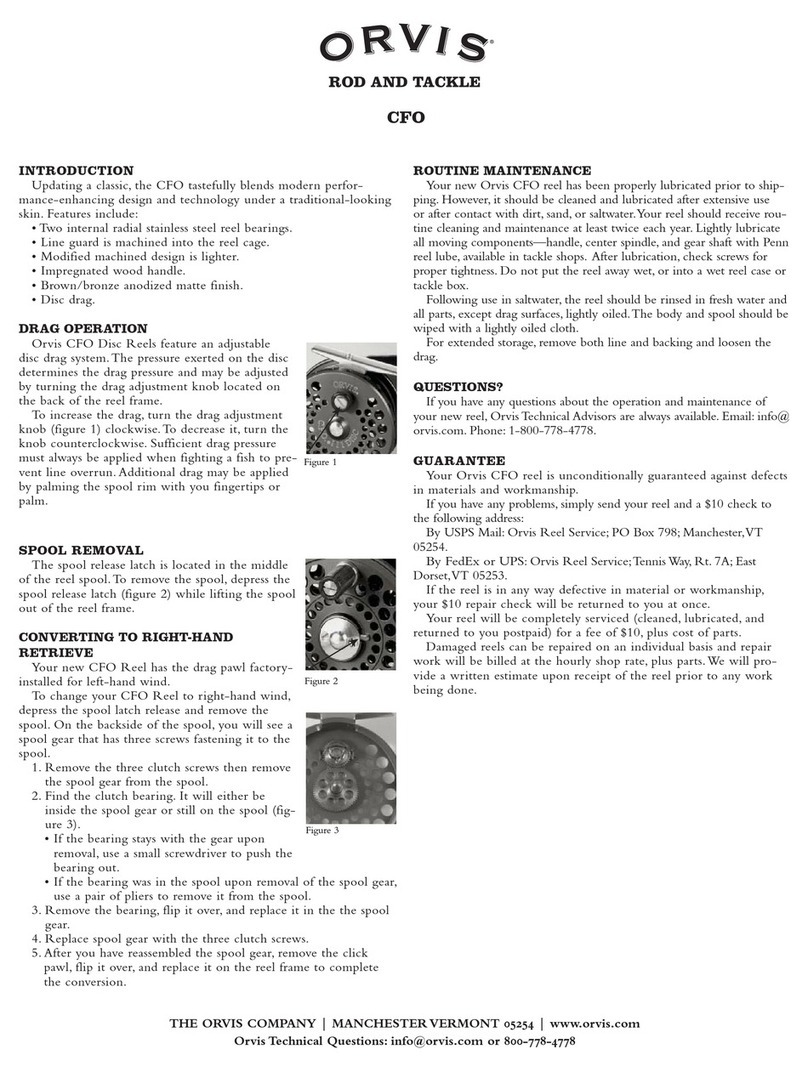 ORVIS CFO User manual