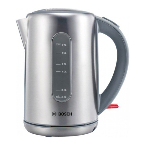 Bosch TWK 7901 User manual Bosch TWK 7901 User manual