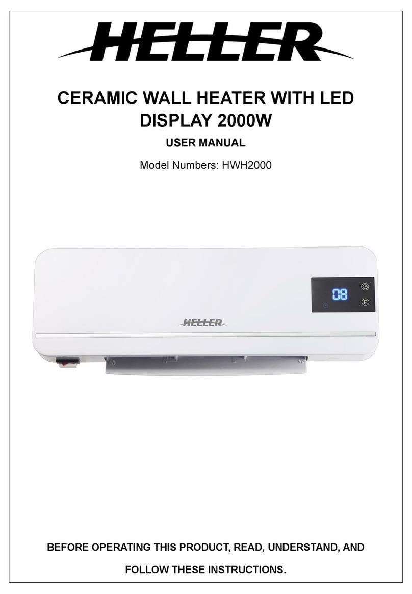 HELLER HWH2000 User manual
