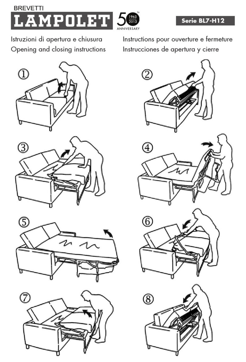 Brevetti LAMPOLET BL7-H12 Series instructions