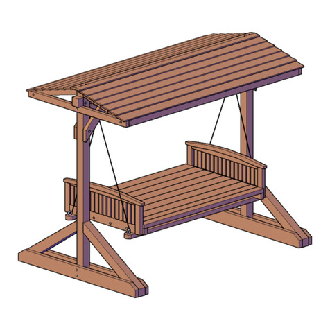 Forever Redwood JHOOLA DAY BED SWING SETS User manual Forever Redwood JHOOLA DAY BED SWING SETS User manual