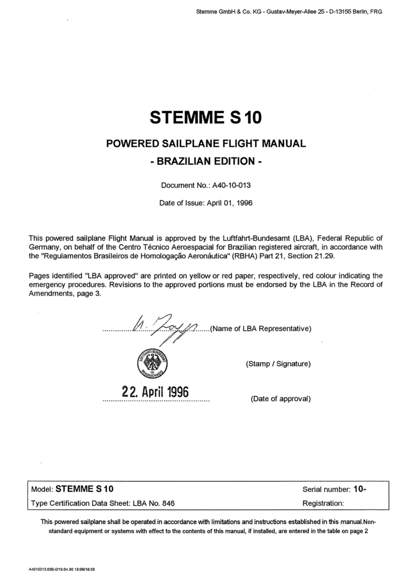 STEMME S10 Flight manual