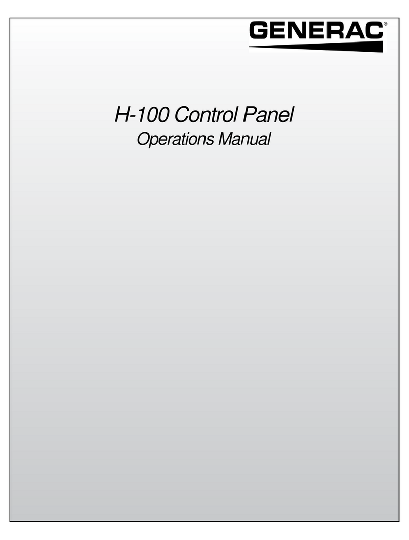 Generac Power Systems H-100 User manual