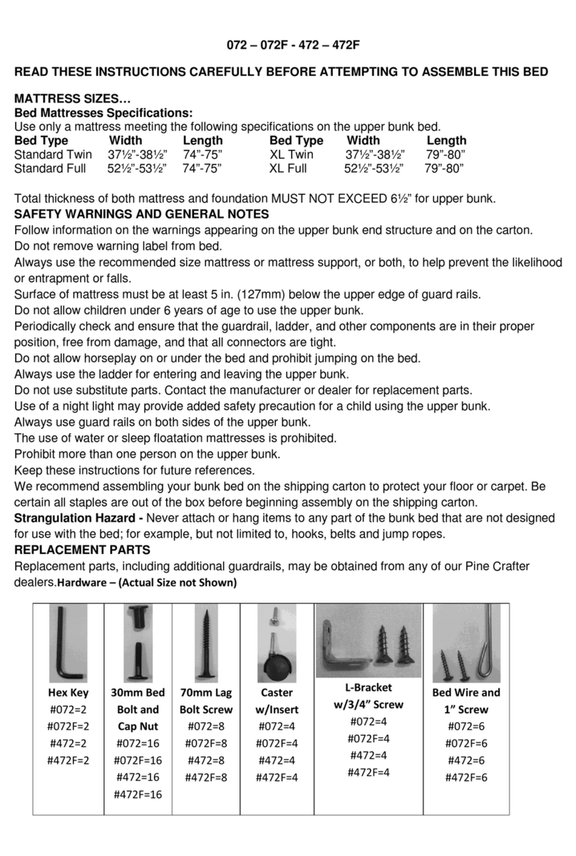 Pine Crafter Furniture 072 instructions Pine Crafter Furniture 072 instructions