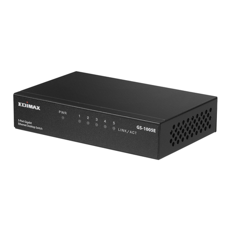 Edimax GS-1005E User manual