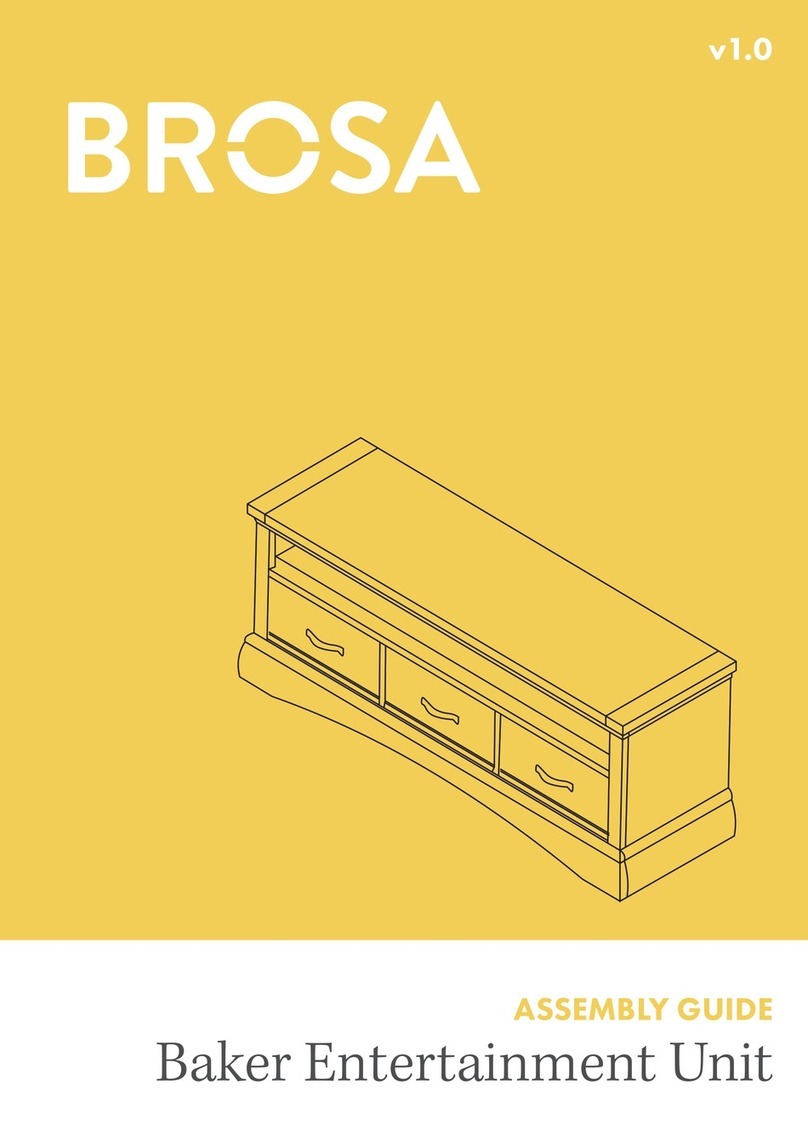 BROSA Baker Entertainment Unit User manual