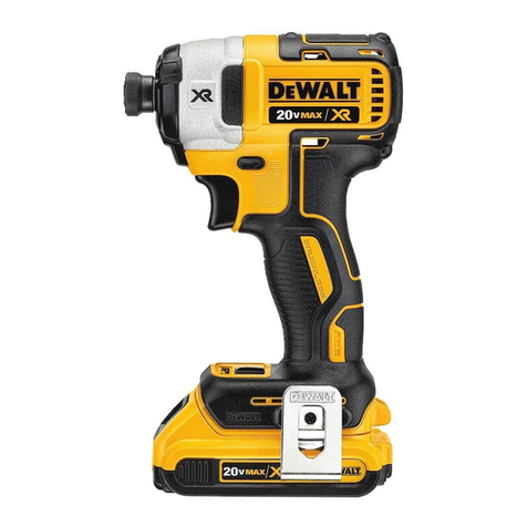 DeWalt XR LI-ION DCF887D2 User manual