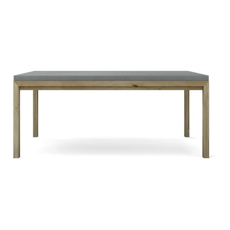 BROSA Mistral Dining Table Assembly guide