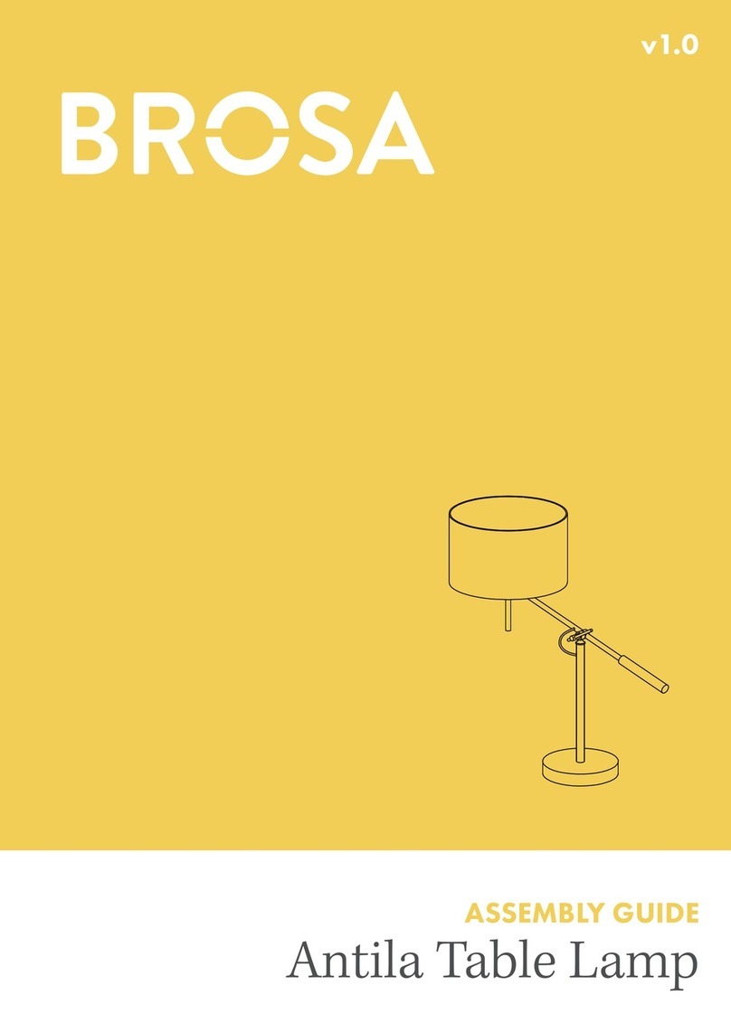 BROSA Antila Table Lamp User manual