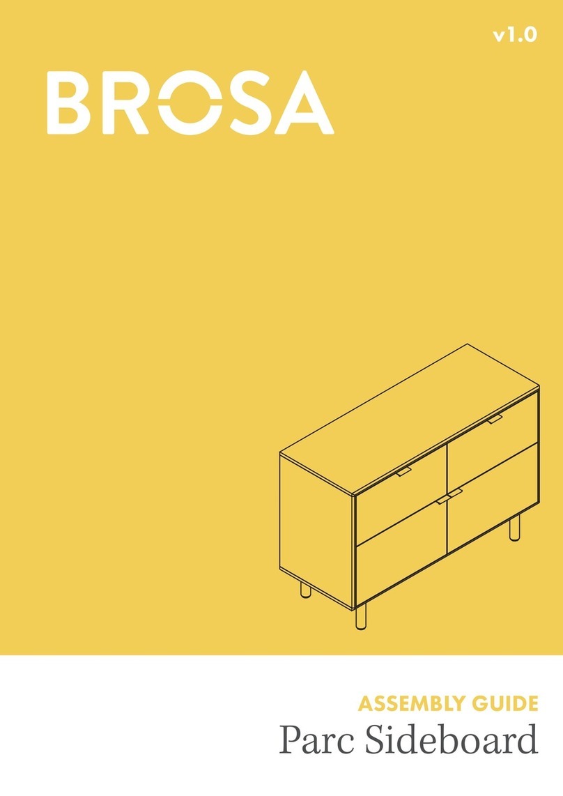 BROSA Parc Sideboard User manual BROSA Parc Sideboard User manual