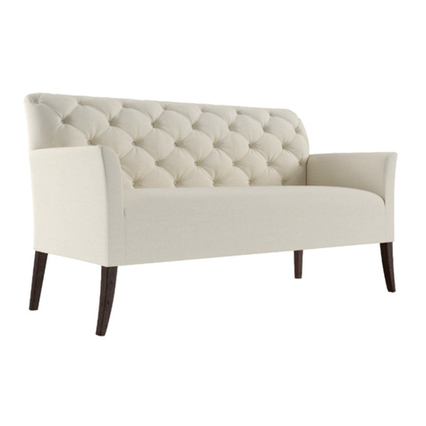 BROSA Beaudan 2-Seater Sofa User manual BROSA Beaudan 2-Seater Sofa User manual