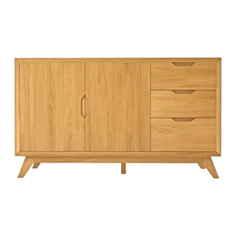BROSA Elizabeth Sideboard Assembly guide