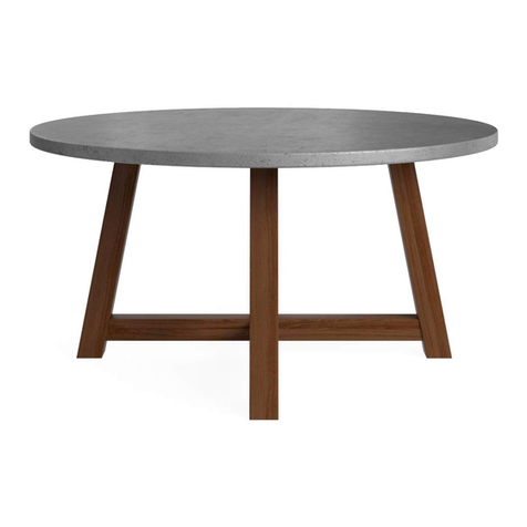BROSA Lucille Round Table Assembly guide BROSA Lucille Round Table Assembly guide