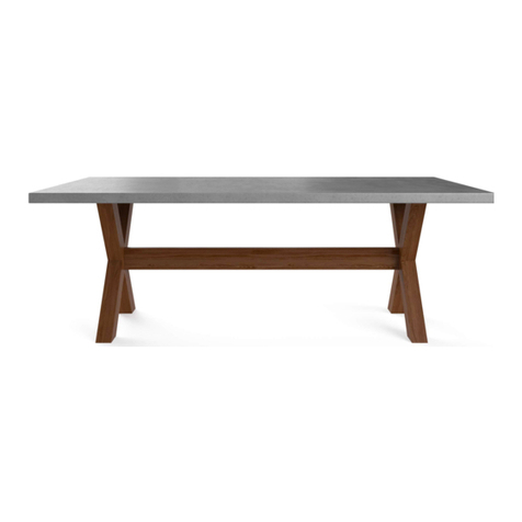 BROSA Pampero Dining Table User manual BROSA Pampero Dining Table User manual