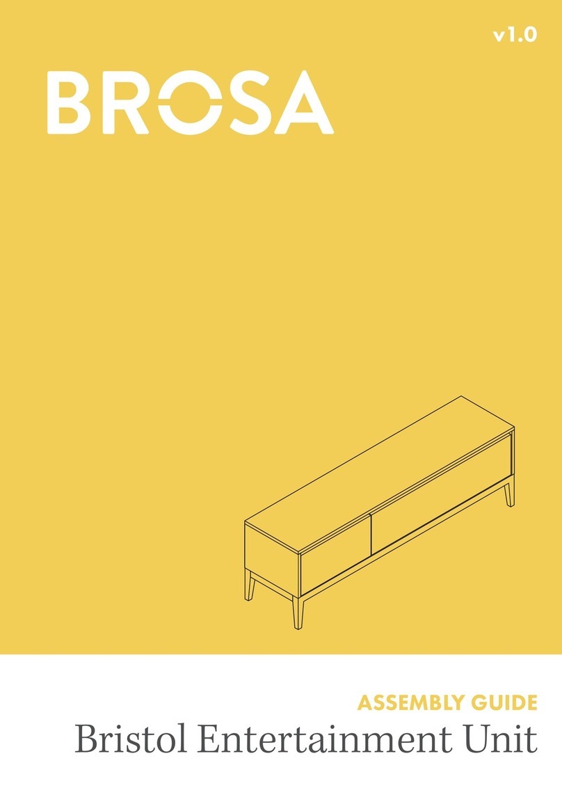 BROSA Bristol Entertainment Unit User manual