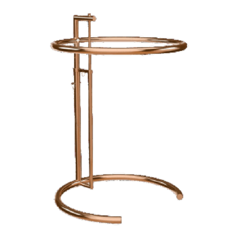 BROSA Bardot Side Table User manual BROSA Bardot Side Table User manual