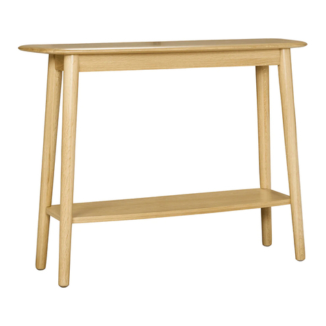 BROSA Kaneko Console Table User manual BROSA Kaneko Console Table User manual