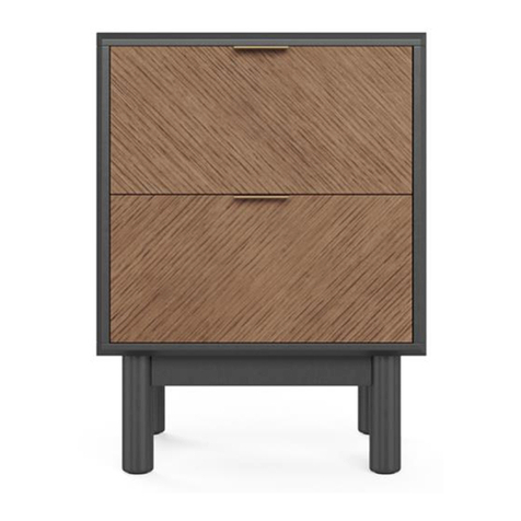 BROSA Parc Bedside Table Assembly guide