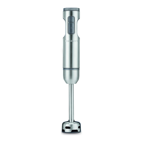 Cuisinart Smart Stick CSB-87C Service manual