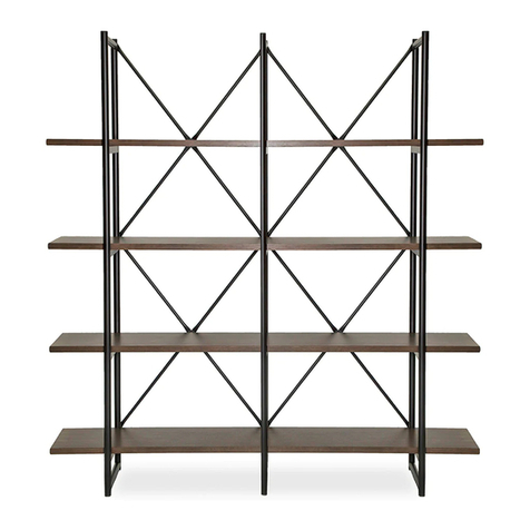 BROSA Field Triple Open Shelf User manual BROSA Field Triple Open Shelf User manual